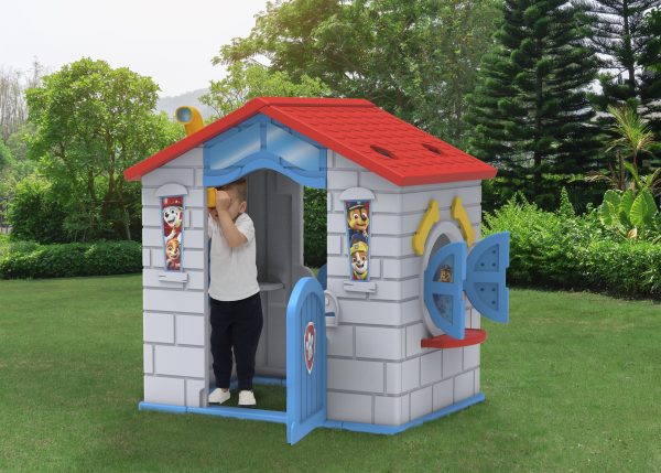 PAW Patrol Plastic Indoor/Outdoor Playhouse with Easy Assembly by Delta Children