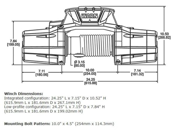 WARN ZEON 12 Platinum Winch - 92820 - Image 4