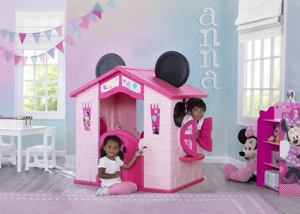 Minnie Mouse Plastic Indoor/Outdoor Playhouse with Easy Assembly - Image 3