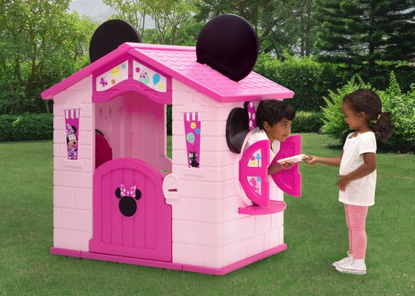 Minnie Mouse Plastic Indoor/Outdoor Playhouse with Easy Assembly - Image 2